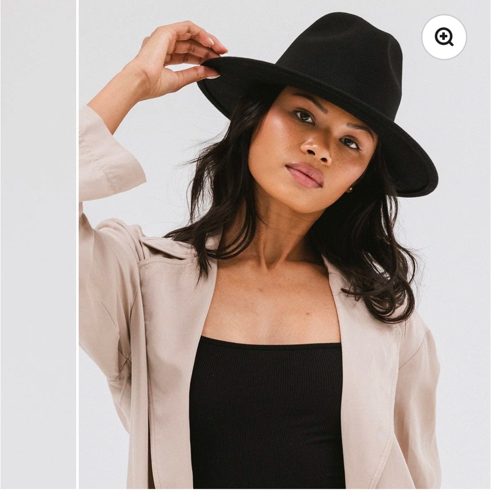 Gigi Pip Wes Fedora NWT Black - Picture 5 of 7